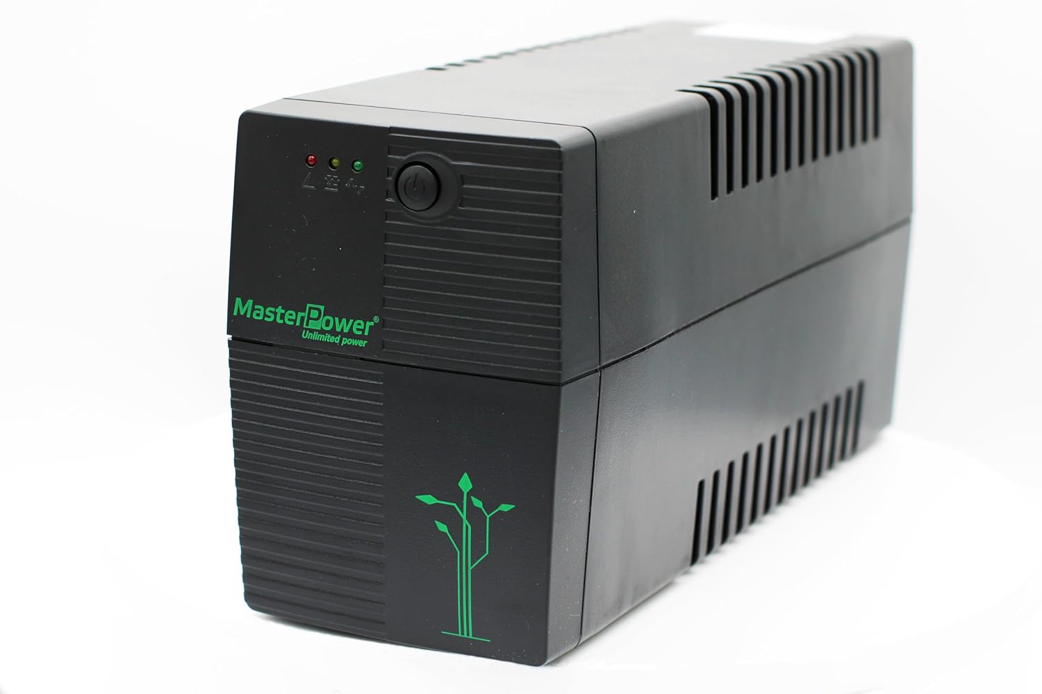 Master Power USV 650 VA / 360 W mit 2 Schuko-Ausgängen, kompakte Notstromversorgung