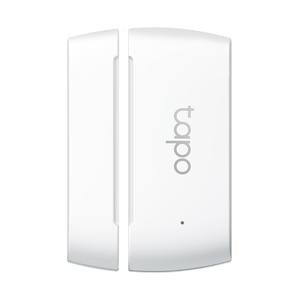 TP-Link Tapo T110 Smart-Kontaktsensor für Türen und Fenster, App-Alarm, werkzeuglose Montage