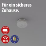 Brennenstuhl Rauchmelder-Set RM C 9010, 3 Stück, austauschbare 9-V-Batterie, EN – Ansicht 2