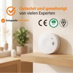 Smartwares Rauchmelder FSM-11710, fotoelektrisch, 10-Jahres-Sensor, EN – Ansicht 2