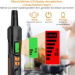 Neoteck Gasspürgerät mit Schwanenhals, visueller und akustischer Alarm – Ansicht 3
