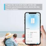TP-Link Tapo T110 Smart-Kontaktsensor für Türen und Fenster, App-Alarm – Ansicht 3