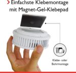PYREXX PX-1 Rauchmelder mit 10-Jahres-Batterie und Magnethalterung ohne Bohren – Ansicht 4