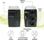 Master Power USV 650 VA / 360 W mit 2 Schuko-Ausgängen – Ansicht 4