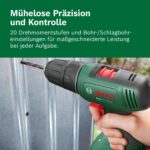 Bosch EasyDrill 18V-40 Akkuschrauber, 13-mm-Bohrfutter, 20 Drehmomentstufen – Ansicht 4