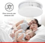 PYREXX PX-1 Rauchmelder mit 10-Jahres-Batterie und Magnethalterung ohne Bohren – Ansicht 5