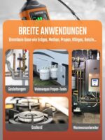 TopTes PT520A Gasspürgerät mit 43,5-cm-Schwanenhals für Zuhause und Wohnmobil – Ansicht 5