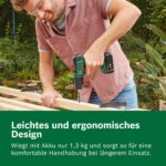 Bosch EasyDrill 18V-40 Akkuschrauber, 13-mm-Bohrfutter, 20 Drehmomentstufen – Ansicht 5