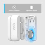 TP-Link Tapo T110 Smart-Kontaktsensor für Türen und Fenster, App-Alarm – Ansicht 5