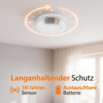 Smartwares Rauchmelder FSM-11710, fotoelektrisch, 10-Jahres-Sensor, EN – Ansicht 6