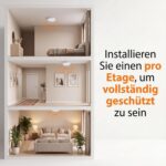 Smartwares Rauchmelder FSM-11710, fotoelektrisch, 10-Jahres-Sensor, EN – Ansicht 8