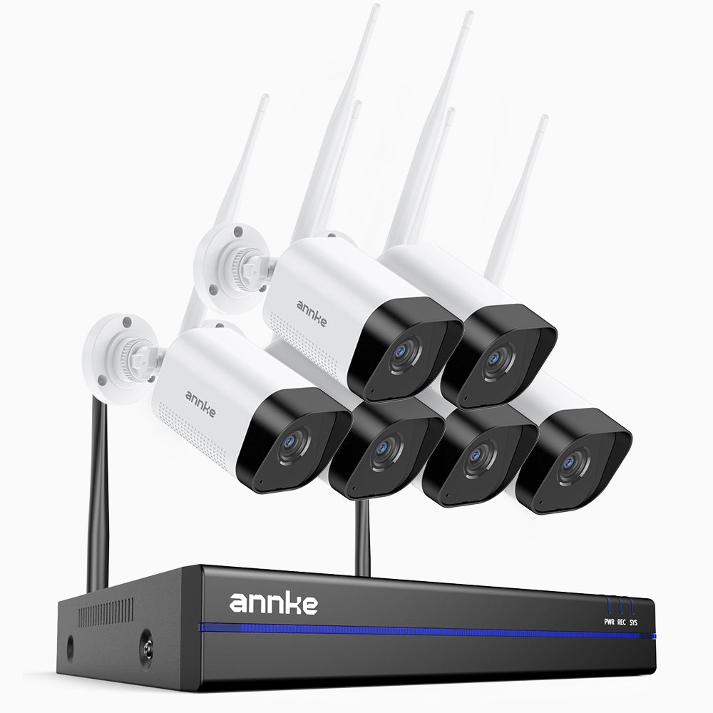ANNKE WS800 Komplettset mit sechs Funk-Kameras und Rekorder