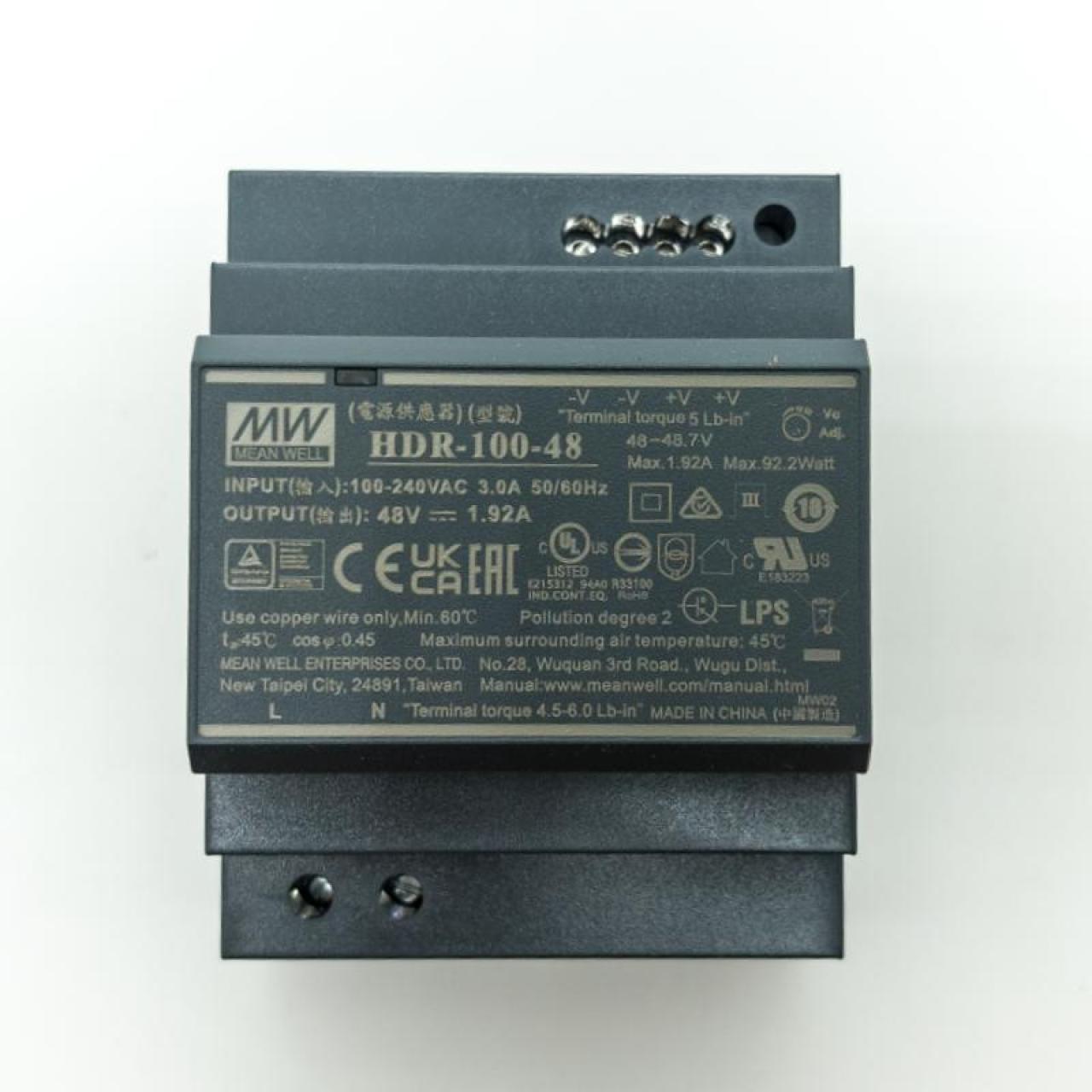 DS-KAW92-4N 48-V-Netzteil DS-KAW92-4N Netzteil 48 V für Hikvision 2-Draht-HD-Verteiler