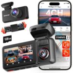 REDTIGER F17 Elite 3-Kanal-Dashcam mit Dual STARVIS 2