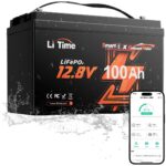LiTime 12V 50Ah LiFePO4-Akku mit Bluetooth