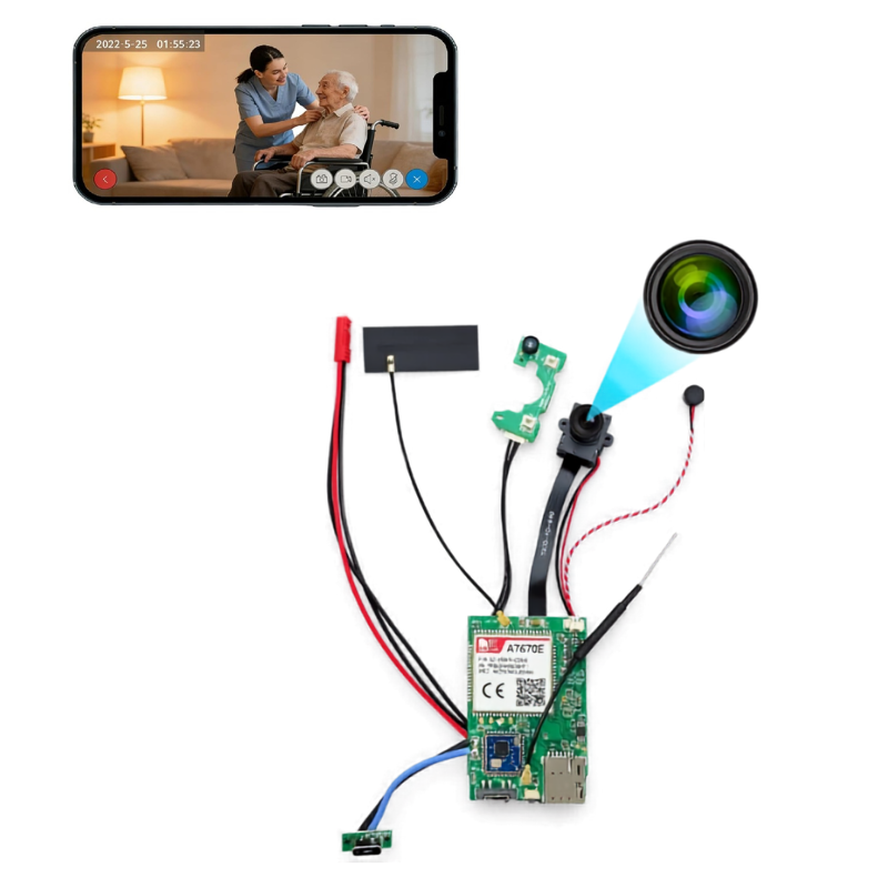 4G.png IP055 4G LTE Mini Kamera mit SIM-Kartenslot | Live-Überwachung – Bild 1