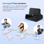 USB Type-C Charger Dock – mit versteckte Sicherheitskamera – Live-Zugriff per App – Bild 2