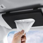 PU Leder Auto Taschentuchbox mit integrierter Mini Kamera – Bild 2