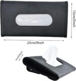 PU Leder Auto Taschentuchbox mit integrierter Mini Kamera – Bild 3