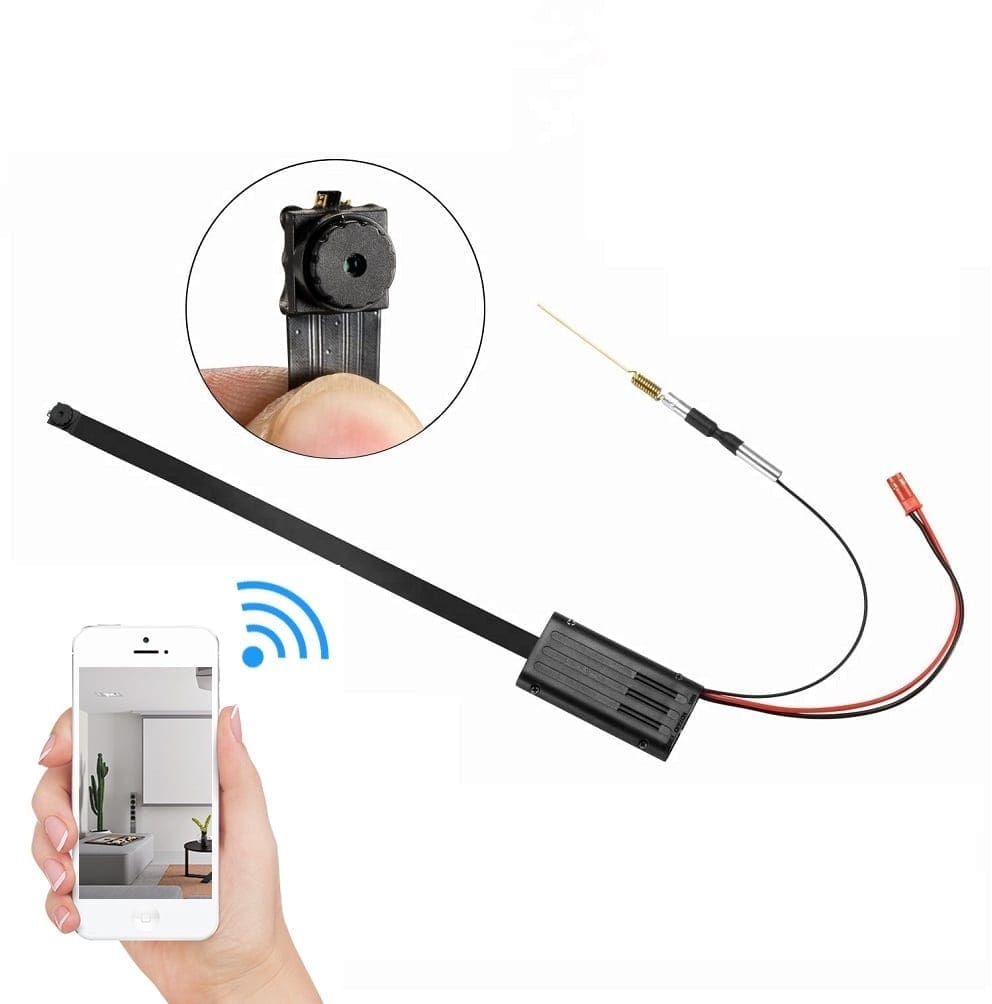 H6-Newest-4K-Hidden-Camera-Wifi-Module-3-1.jpg DIY WIFI Mini knopfkamera, mit Bewegungserkennung, Akku 2500mAh, App Steuerung für IOS und Android – Bild 1