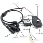 DIY 4G LTE Mini 5MP Kamera, Live Stream via APP, oder PC Client, Gratis 32GB Speicherkarte, Gratis Sim-Karte – Bild 3