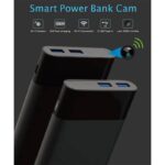 Powerbank Kamera mit Nachtsicht, Bewegungserkennung, App Steuerung für IOS und Android – Bild 2