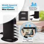 USB-Ladestation 5-fach mit getarnter WLAN-Kamera, Bewegungserkennung & App – Bild 4