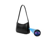 Handtasche mit versteckter WLAN-Kamera PQ590 – Live-Bild per App, Full HD, 64 GB Speicherkarte inklusive