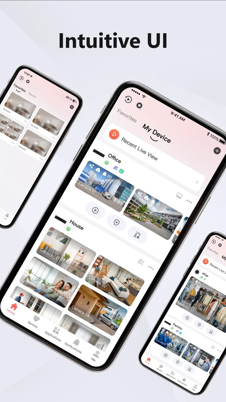 Hik-Connect App auf dem Smartphone