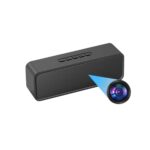 WLAN Mini-Kamera im Bluetooth-Lautsprecher PQ453 – Live-Bild per App, Full HD, 64 GB Speicherkarte inklusive